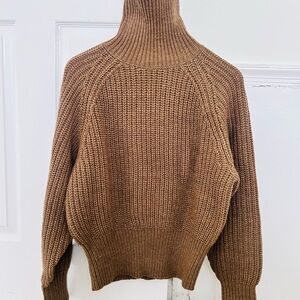 Uniqlo U wool blend turtleneck sweater